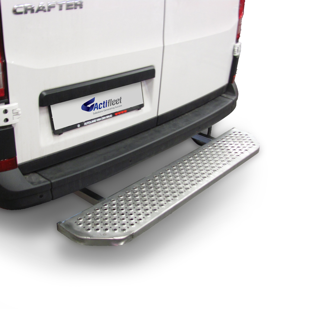 Série HER | Marchepied arrière acier inox sans attelage - Sprinter