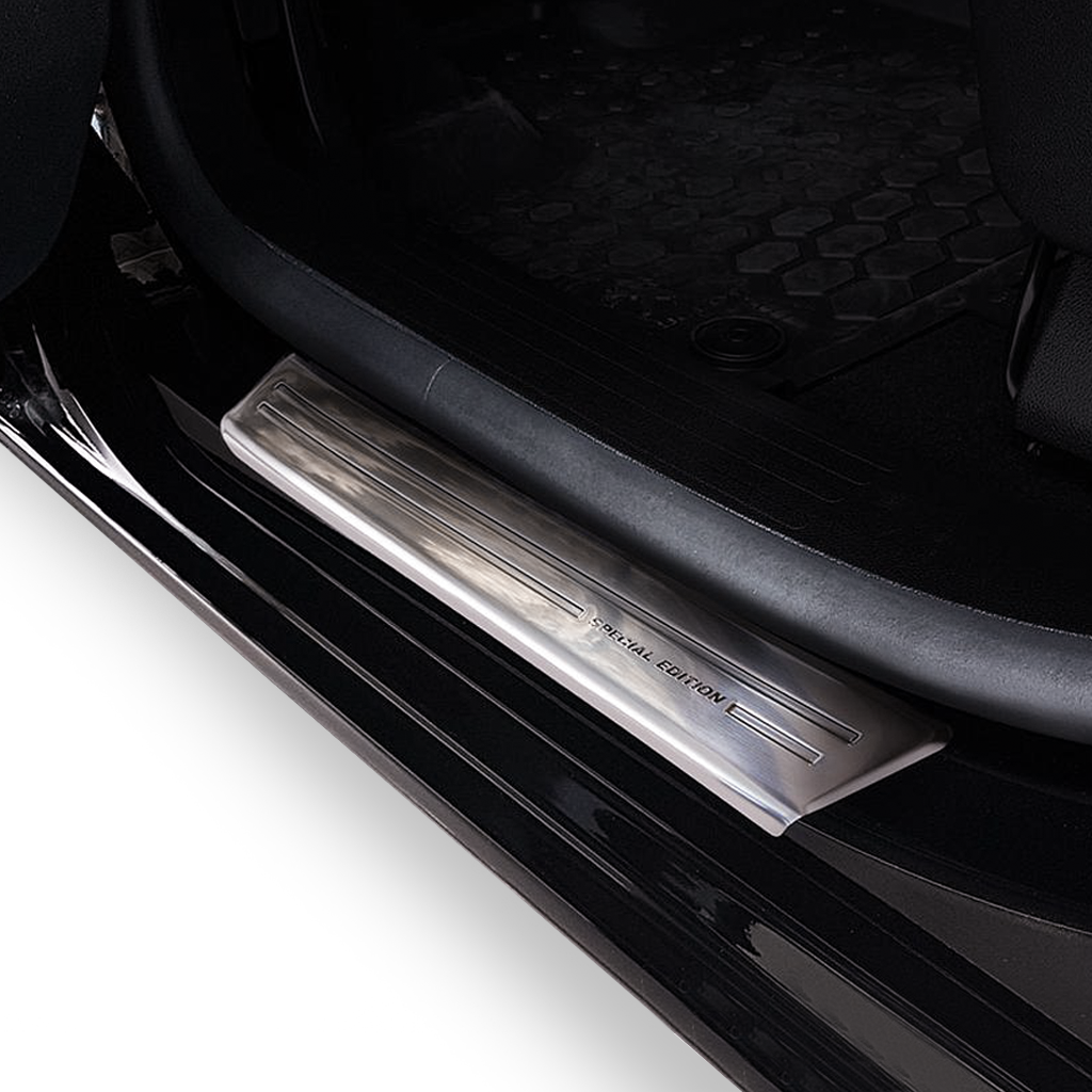 Série NEVADA | Protection de seuil de portière pour Berlingo III, Partner III, Combo D et Proace City (Inox)