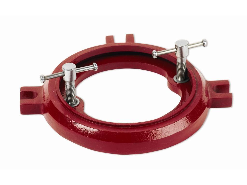 Base tournante pour étau d'établi parallèle guide carré avec mors pour tubes - modèle moyen