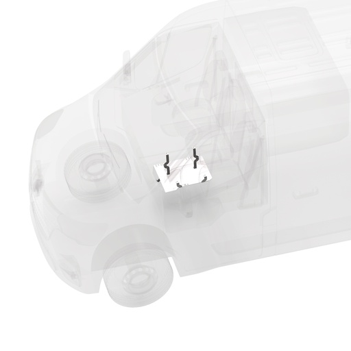 [840793] Série GMS | Plaque de protection du réservoir AD Blue en Aluminium pour Crafter II et TGE (2017-2021)